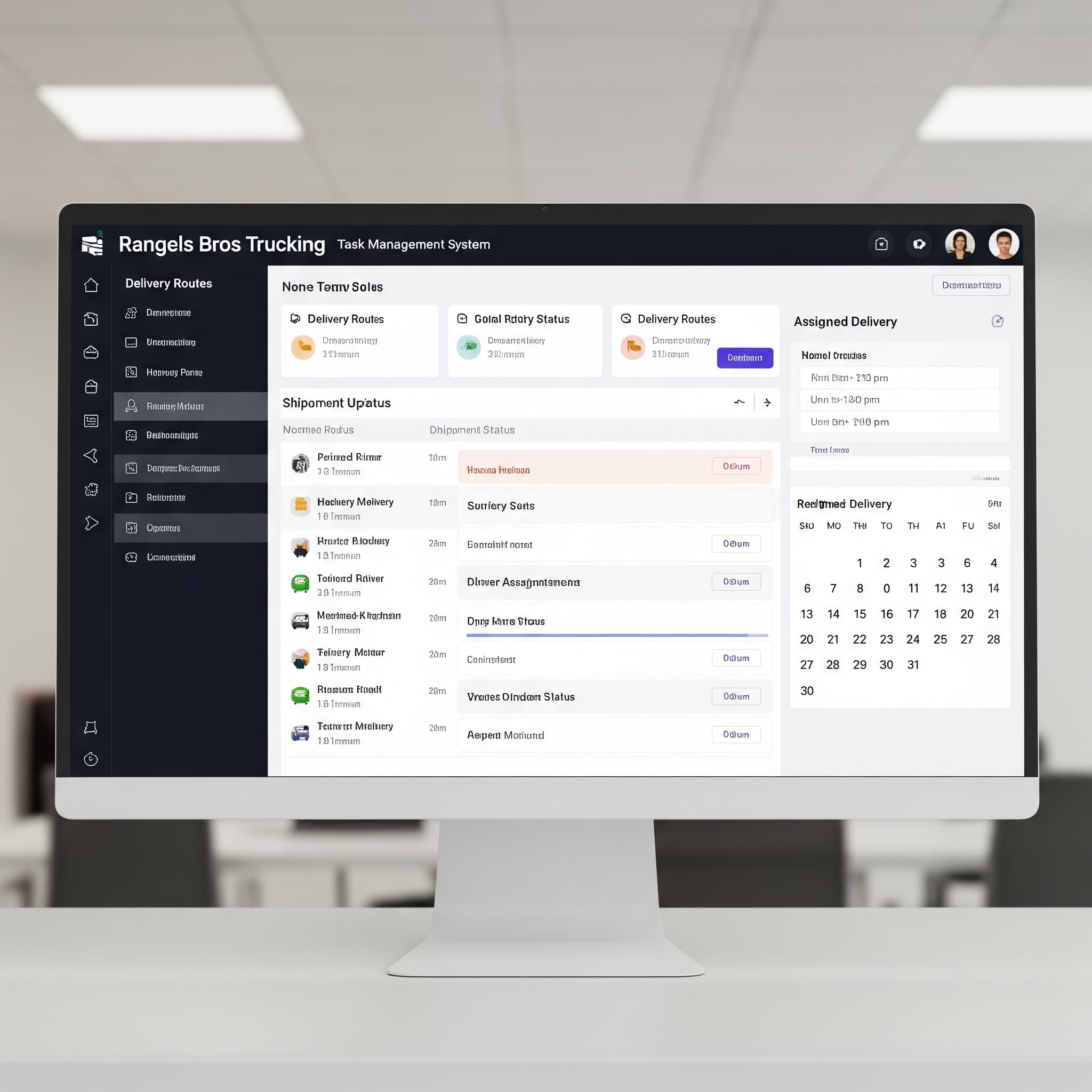 Rangels Bros Trucking Task Management System