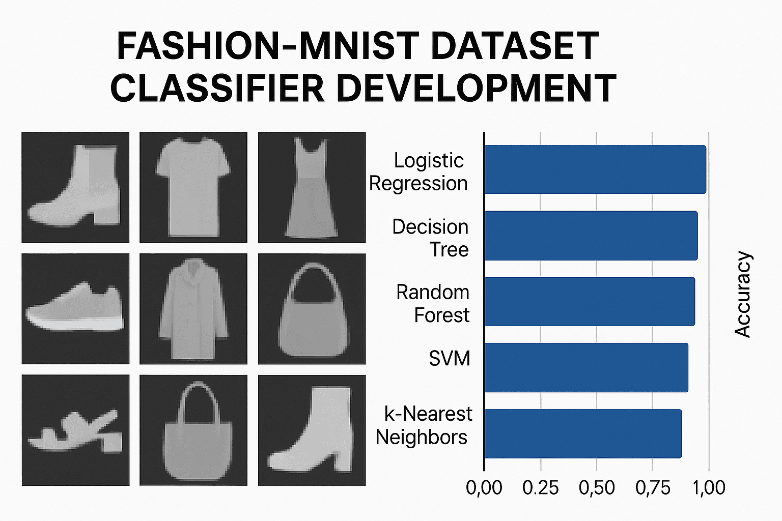 Fashion-MNIST Dataset Classifier Development